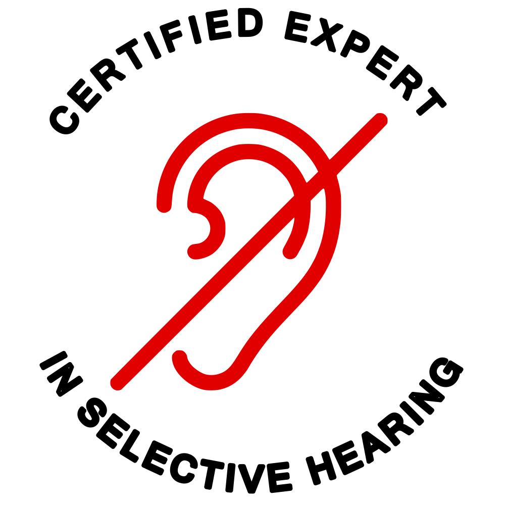 Selective Hearing Sticker